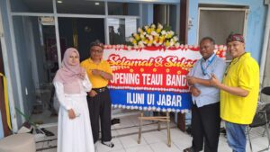 Hadiri Pembukaan TEA UI Bandung, Ketua ILUNI UI Jabar & Dewan Pakar IKA PMII Apresiasi TEA UI